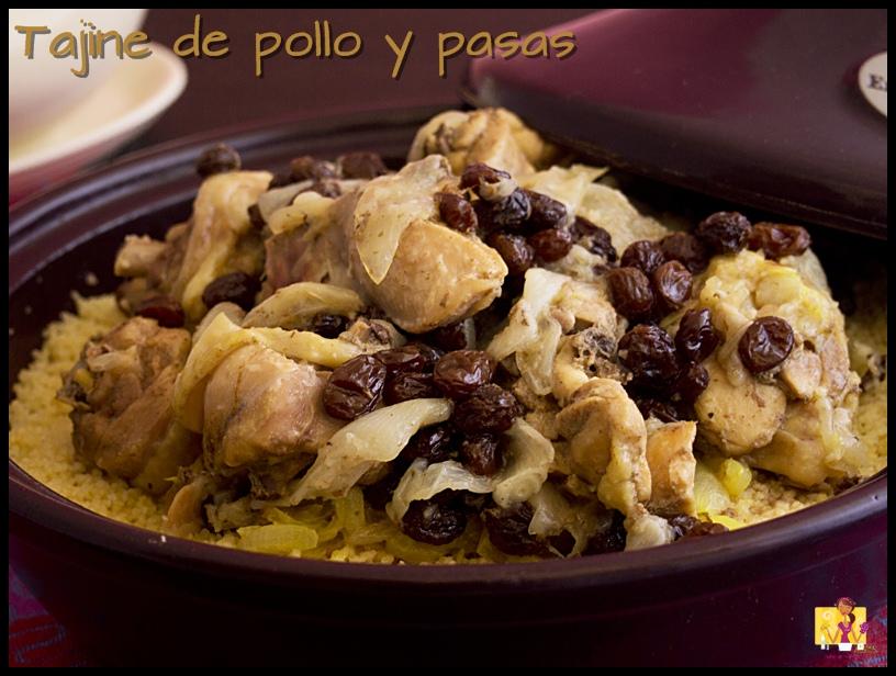 TAJINE DE POLLO Y PASAS