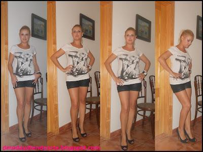Shorts encerados+Tshirt