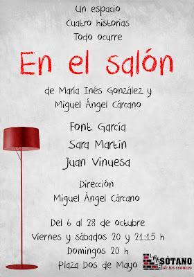 'En el salón' nueva temporada en el Sótano de los Cómicos