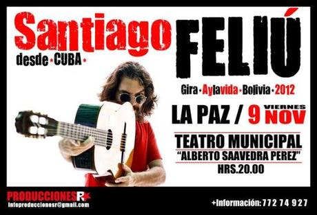 Santiago Feliú en La Paz…