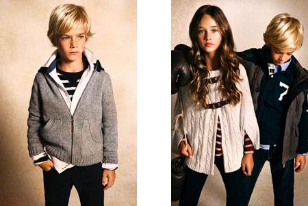 Massimo Dutti niños, colección otoño 2012