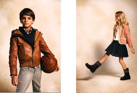 Massimo Dutti niños, colección otoño 2012 Massimo Dutti niños, colección otoño 2012
