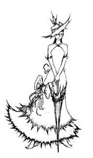 El demonio y la ninfa, una novela online