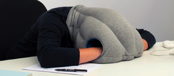 ¿HAS PASADO UNA MALA NOCHE? OSTRICH PILLOW !