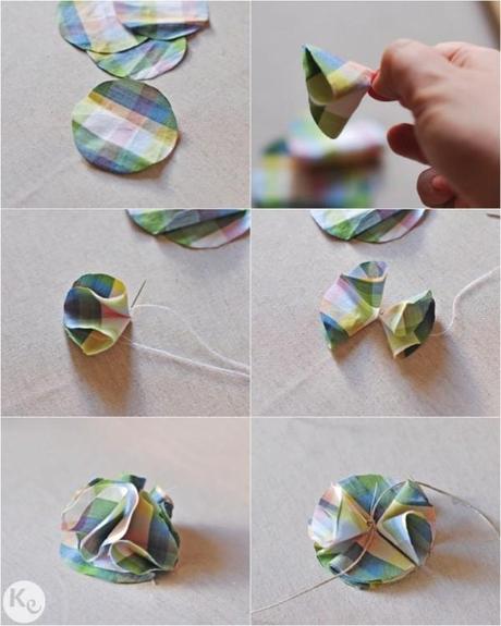 DIY. Fabric pompons garland-instructions DIY. Fabric pompons garland-instructions