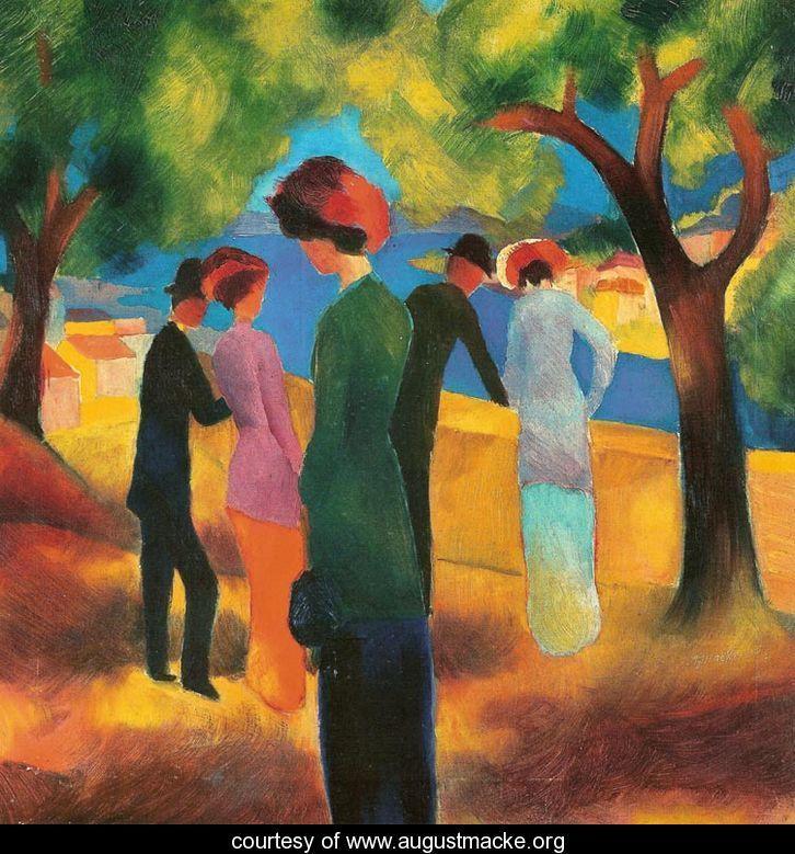 August Macke – Pinturas