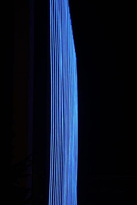 A-cero Projects Imágenes nocturnas de la fachada reformada de un emblemático edificio en Madrid