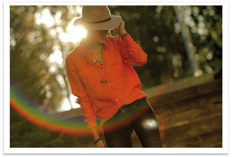 balamoda-sombrero-mango-camisa-naranja 4