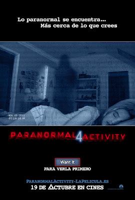 Paranormal Activity 4 nuevo escalofriante viral