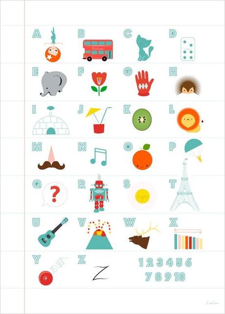 ¡A-B-C-D y todas las demás! ¡A-B-C-D y todas las demás!