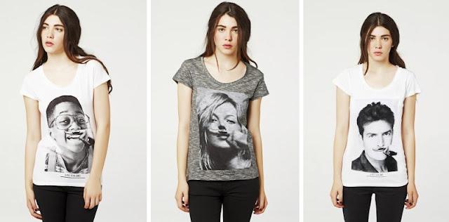 Eleven Paris: Camisetas bigotes