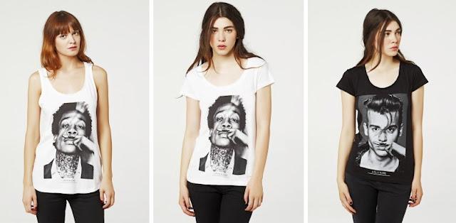 Eleven Paris: Camisetas bigotes