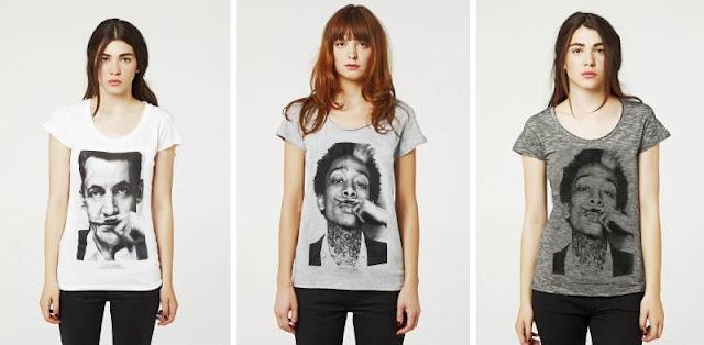 Eleven Paris: Camisetas bigotes