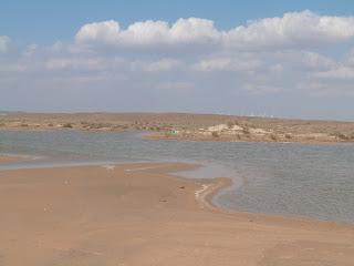 El río Conilete vuelve a su cauce.