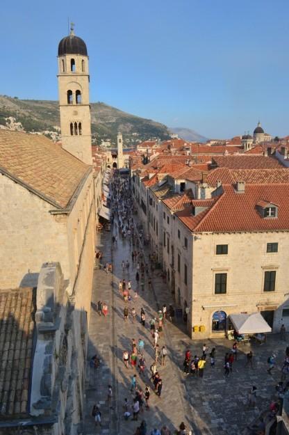 Vistas de Dubrovnik desde sus murallas
