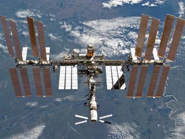 Estación Espacial Internacional 'flotando' en el espacio ultraterrestre