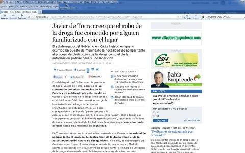 Podemos intuir presiones a la prensa en Cádiz?