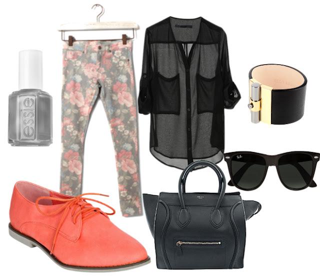 ¿Con qué me lo pongo? Pantalón floreado