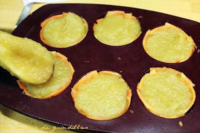 Terrina de papaya al té verde y salsa de maíz dulce