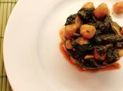 Garbanzos espinacas