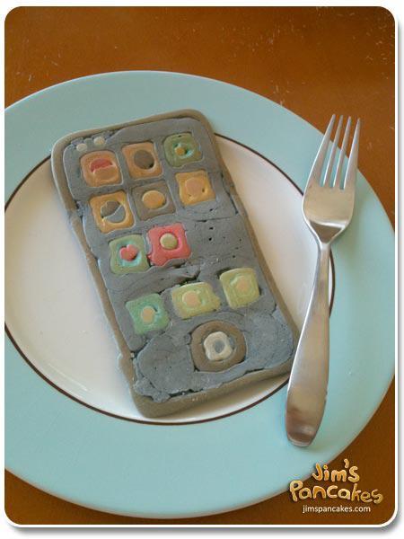 pancake de teléfono móvil