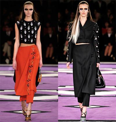 aw12 pantalon y falda prada aw12 pantalon y falda prada Tú decides: pantalón + falda, ¿si o no?