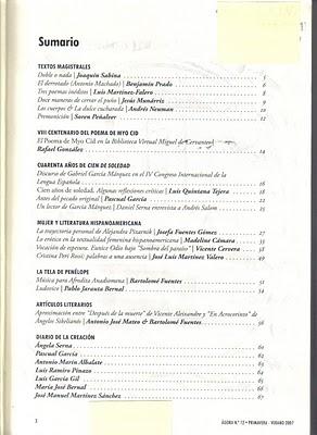 Nuestras portadas y sumarios de las revistas impresas