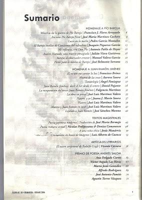 Nuestras portadas y sumarios de las revistas impresas