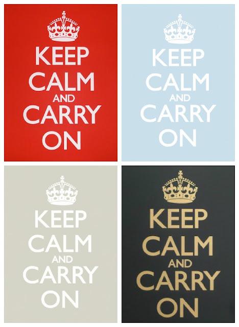 keep calm poster