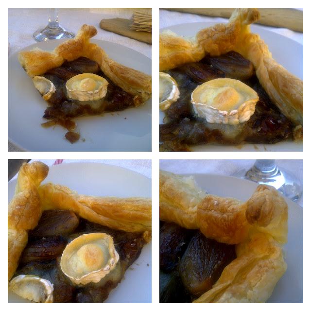 echalotes puff pastry