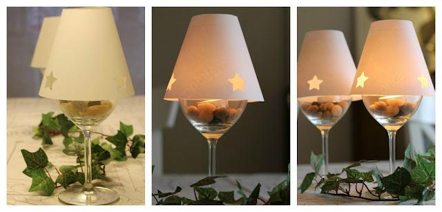 wineglass lamps