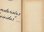 materiales vividos experienced materials