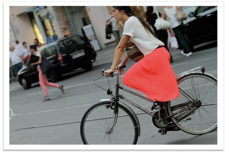 Estilazo en bici en Berlín