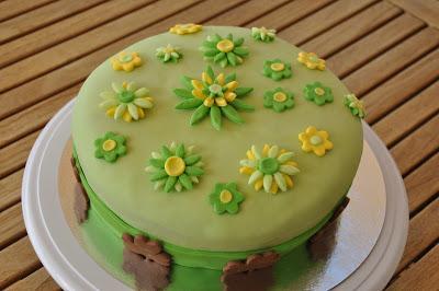 Tarta Flores Para Miriam