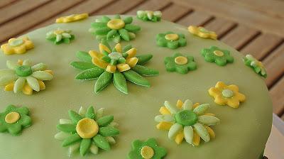 Tarta Flores Para Miriam