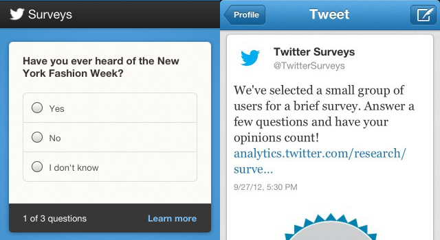 Twitter permitirá a avisadores realizar encuestas directamente en el timeline