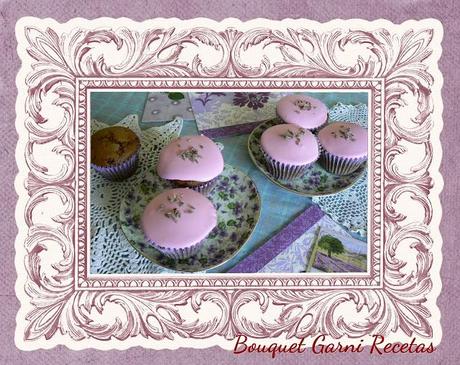 Muffins de limón y lavanda