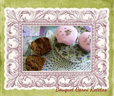 Muffins de limón y lavanda