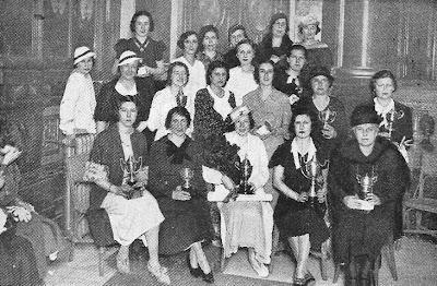 Participantes en el Torneo Femenino de Ajedrez Madrid 1934