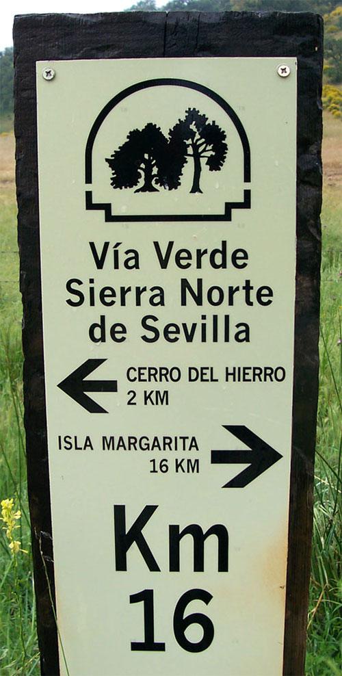 Vía verde de la Sierra Norte de Sevilla( otoño 2012)