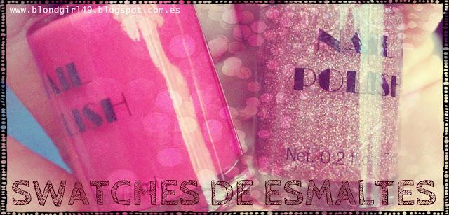 *Últimas adquisiciones en esmaltes con swatches*