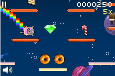 Nyan cat lost in space, el videojuego