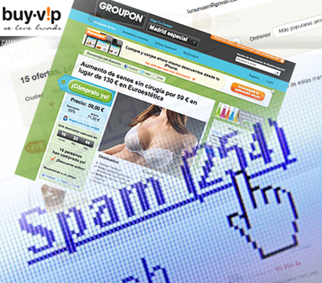 Harto del spam de las webs españolas (pero no todas) de venta online