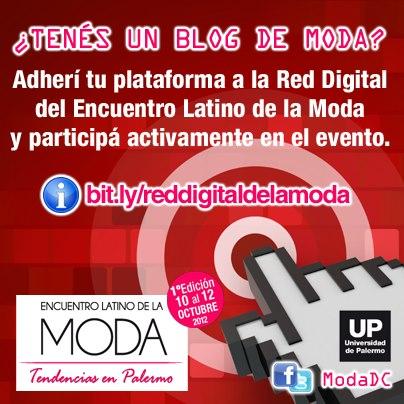 La moda está en Palermo, los medios digitales, también!