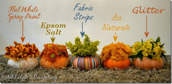 floreros miniatura de calabaza 3