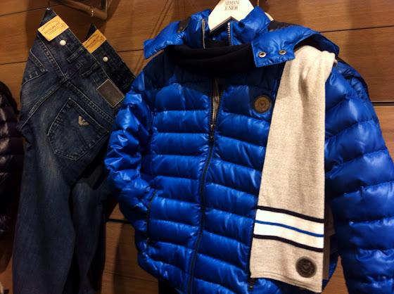 Los niños de Armani en Barcelona