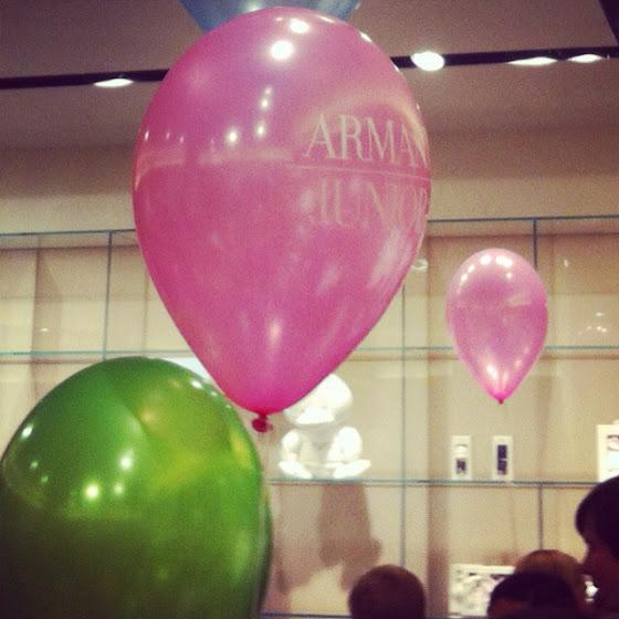 Los niños de Armani en Barcelona