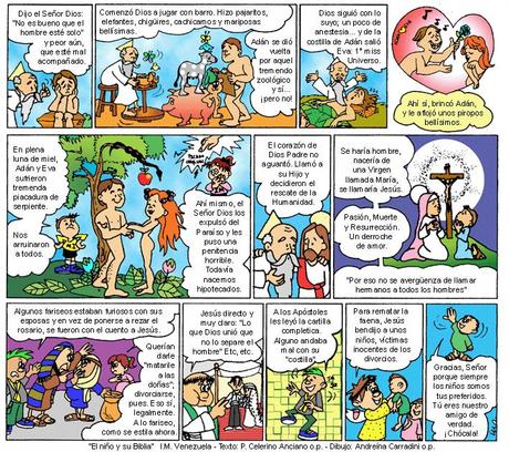 EVANGELIO DOMINICAL EN CÓMIC: 07 de Octubre del 2012