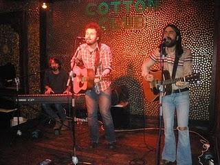 Alfredo González, Daniel Merino y Edu Vázquez en el Cotton Club (14 de mayo del 2010)
