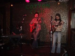 Alfredo González, Daniel Merino y Edu Vázquez en el Cotton Club (14 de mayo del 2010)